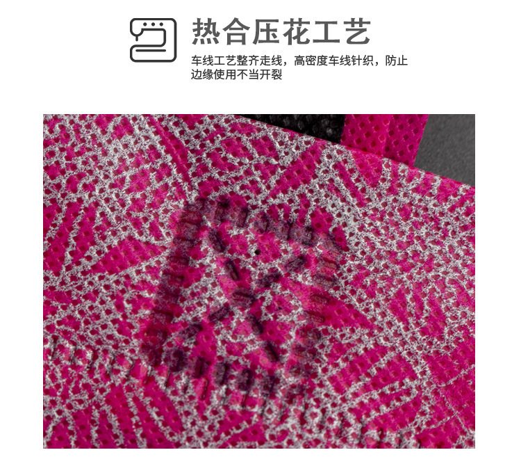 優(yōu)質(zhì)廠家生產(chǎn)定制個(gè)性創(chuàng)意喜慶送禮加厚凸印膠印手提無紡布袋