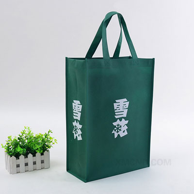 雪花啤酒：有底有側-無紡布袋-豎版