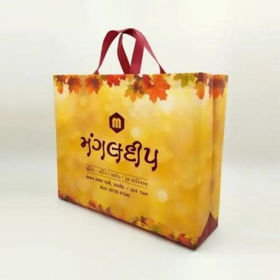 Elegant Nonwoven Laminated Box Bag 優(yōu)雅的無紡布層壓箱袋