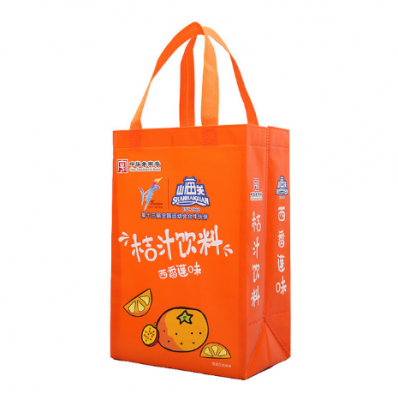 飲料無紡布手提袋 無紡布禮品袋定做印刷LOGO宣傳袋子